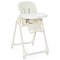 Babyjoy Foldable Highchair Baby Feeding Chair with 360° Rotating Wheels & Height Adjustment Grey/Beige/Pink